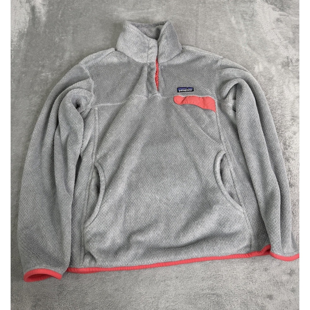 Patagonia Re-Tool Snap T Pullover Jacket Women's Size Large Gray